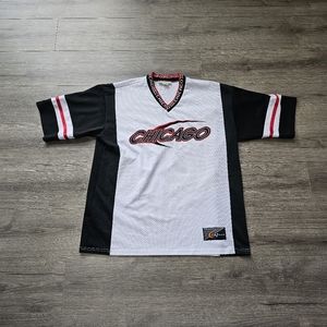 Vintage Chicago Mesh T Shirt Air Zoom Sports Mens Size XL